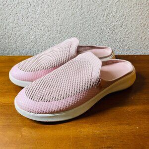 Koolaburra By UGG Womens Pink Round Toe Slip On Comfort Renee Sneaker Mules Sz 8